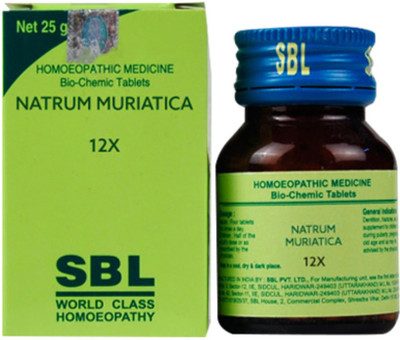 SBL Natrum Muriaticum 12X Tablets(25 g)