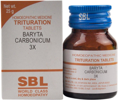 SBL Baryta Carbonicum 3X Tablets(25 g)