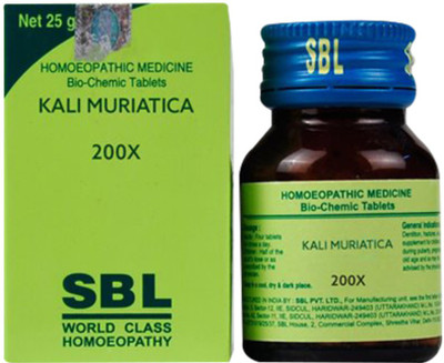 SBL Kali Muriatica 200X Tablets(25 g)