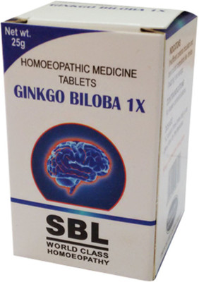 SBL Ginkgo Biloba 1X Tablets(25 g)