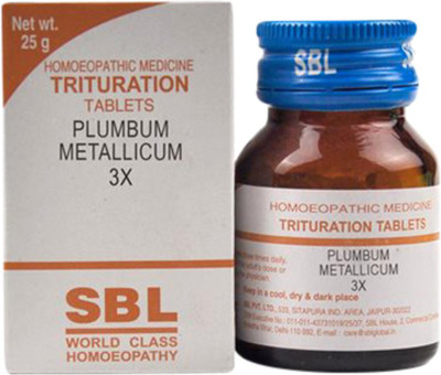 SBL Plumbum Metallicum 3X Tablets(25 g)
