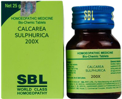 SBL Calcarea Sulphurica 200X Tablets(4 x 25 g)