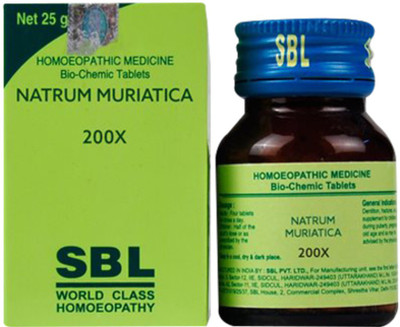 SBL Natrum Muriaticua 200X Tablets(25 g)