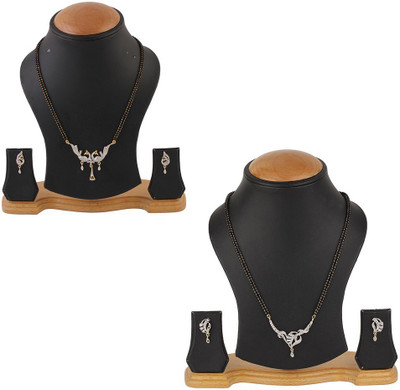 ZENEME Alloy Gold Jewellery Set(Pack of 1)