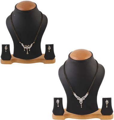ZENEME Alloy Gold Jewellery Set(Pack of 1)