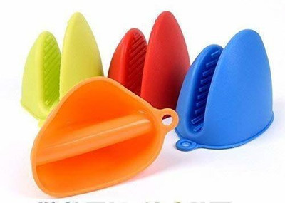 ZINZA Multicolor Silicon Kitchen Linen Set(Pack of 4)