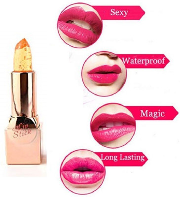 Herrlich Best Color Changing with Temperature Mood Lipstick Moisturizer Jelly Flower(yellow, 3.6 g)