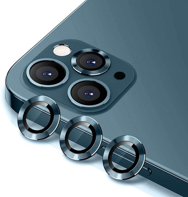 Mobilive Camera Lens Protector for Apple iPhone 12 Pro Metal Ring Protector (Independent Lens Protection)(Pack of 3)