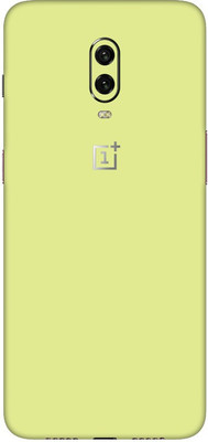 Vcare GadGets OnePlus 6T Mobile Skin(Cream)
