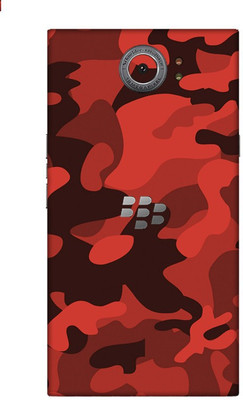 Vcare GadGets Blackberry Key One Mobile Skin(Red)