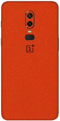Vcare GadGets OnePlus 6 Mobile Skin(Orange)