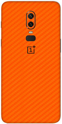 Vcare GadGets OnePlus 6 Mobile Skin(Orange)