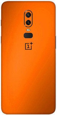 Vcare GadGets OnePlus 6 Mobile Skin(Orange)