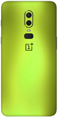 Vcare GadGets OnePlus 6 Mobile Skin(Green)