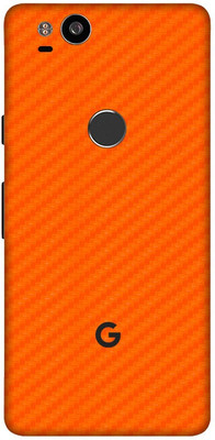 Vcare GadGets Google Pixel 2 Mobile Skin(Orange)