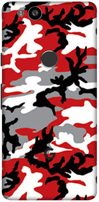 Vcare GadGets Google Pixel 2 Mobile Skin(Red)