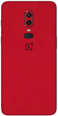 Vcare GadGets OnePlus 6 Mobile Skin(Red)