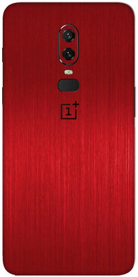 Vcare GadGets OnePlus 6 Mobile Skin(Red)