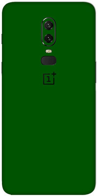 Vcare GadGets OnePlus 6 Mobile Skin(Green)