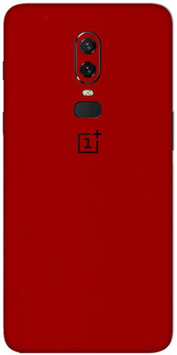 Vcare GadGets OnePlus 6 Mobile Skin(Red)