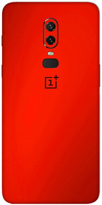 Vcare GadGets OnePlus 6 Mobile Skin(Red)