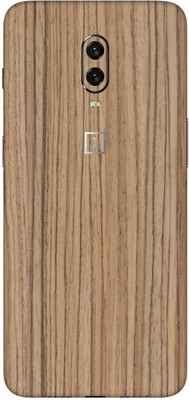 Vcare GadGets OnePlus 6T Mobile Skin(Wooden)