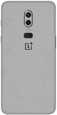 Vcare GadGets OnePlus 6 Mobile Skin(Silver)