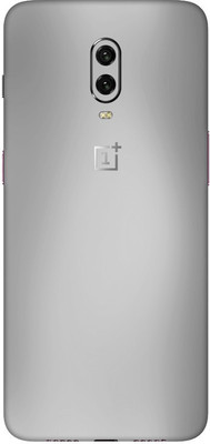 Vcare GadGets OnePlus 6T Mobile Skin(Silver)