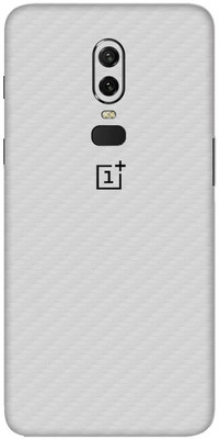 Vcare GadGets OnePlus 6 Mobile Skin(White)