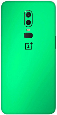 Vcare GadGets OnePlus 6 Mobile Skin(Green)