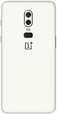 Vcare GadGets OnePlus 6 Mobile Skin(White)