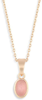 KUNDLI GEMS Gold-plated Quartz Stone