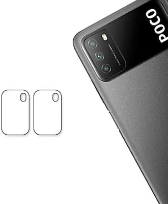 DB Back Camera Lens Glass Protector for XIAOMI POCO M3(Pack of: 2)