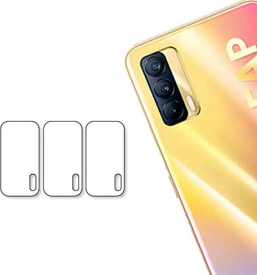 DB Back Camera Lens Glass Protector for REALME X7(Pack of: 3)