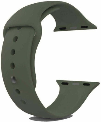 Frazil Soft Silicone Sport 42mm/44mm Band Green Smart Watch Strap(Green)