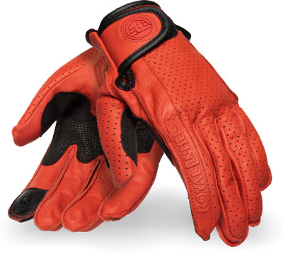 ROYAL ENFIELD Summer Riding Women's Gloves Riding Gloves(Red)