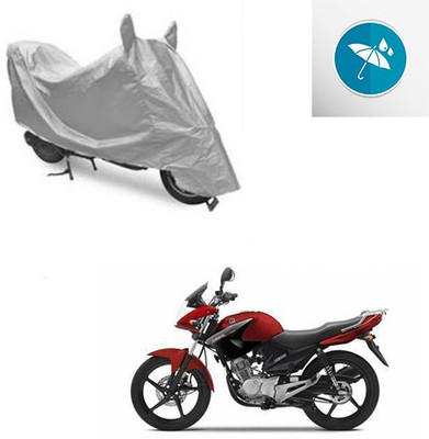 Atulit enterprises Two Wheeler Cover for Yamaha(YBR 125, Silver)