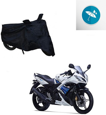 Atulit enterprises Two Wheeler Cover for Yamaha(YZF R15 S, Black)