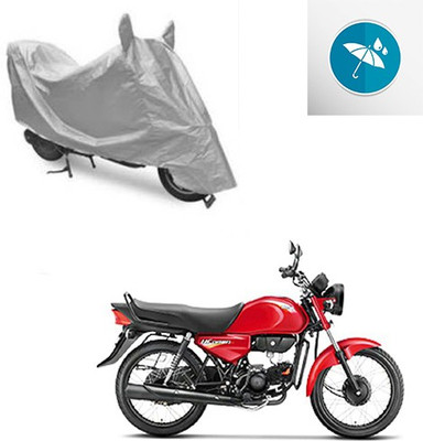 Atulit enterprises Two Wheeler Cover for Hero(CD Dawn, Silver)