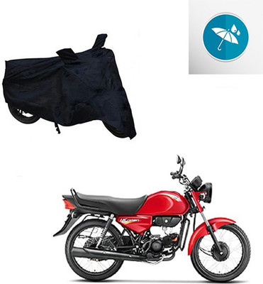 Atulit enterprises Two Wheeler Cover for Hero(CD Dawn, Black)
