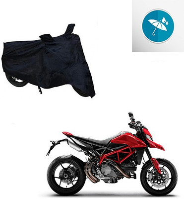 RPSENTTERPR Waterproof Two Wheeler Cover for Ducati(Hyperstrada, Black)