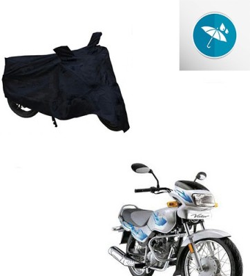 Atulit enterprises Two Wheeler Cover for TVS(Victor GLX, Black)