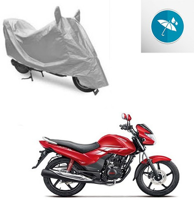 RPSENTTERPR Waterproof Two Wheeler Cover for Hero(Achiever, Silver)