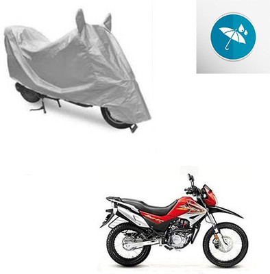 RPSENTTERPR Waterproof Two Wheeler Cover for Hero(Impulse, Silver)