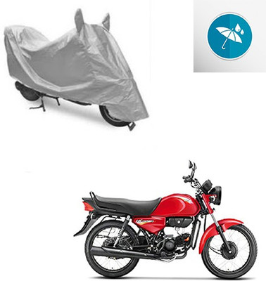 Atulit enterprises Two Wheeler Cover for Hero(HF Dawn, Silver)