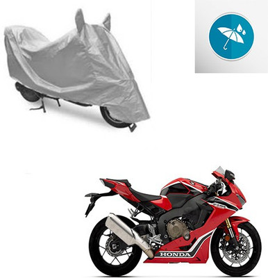 Atulit enterprises Two Wheeler Cover for Honda(CBR 1000RR, Silver)