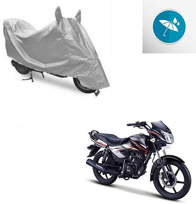 Atulit enterprises Two Wheeler Cover for TVS(Phoenix 125, Silver)