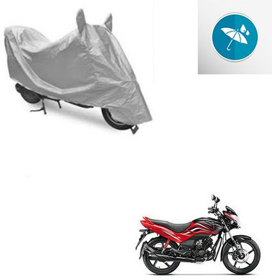 Atulit enterprises Two Wheeler Cover for Honda(Passion Xpro, Silver)