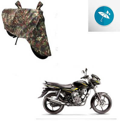 Atulit enterprises Two Wheeler Cover for Bajaj(Discover 100 DTS-i, Multicolor)