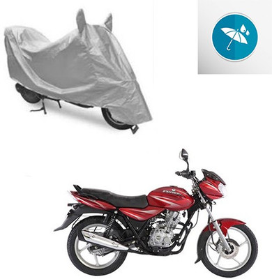 Atulit enterprises Two Wheeler Cover for Bajaj(Discover 125 DTS-i, Silver)